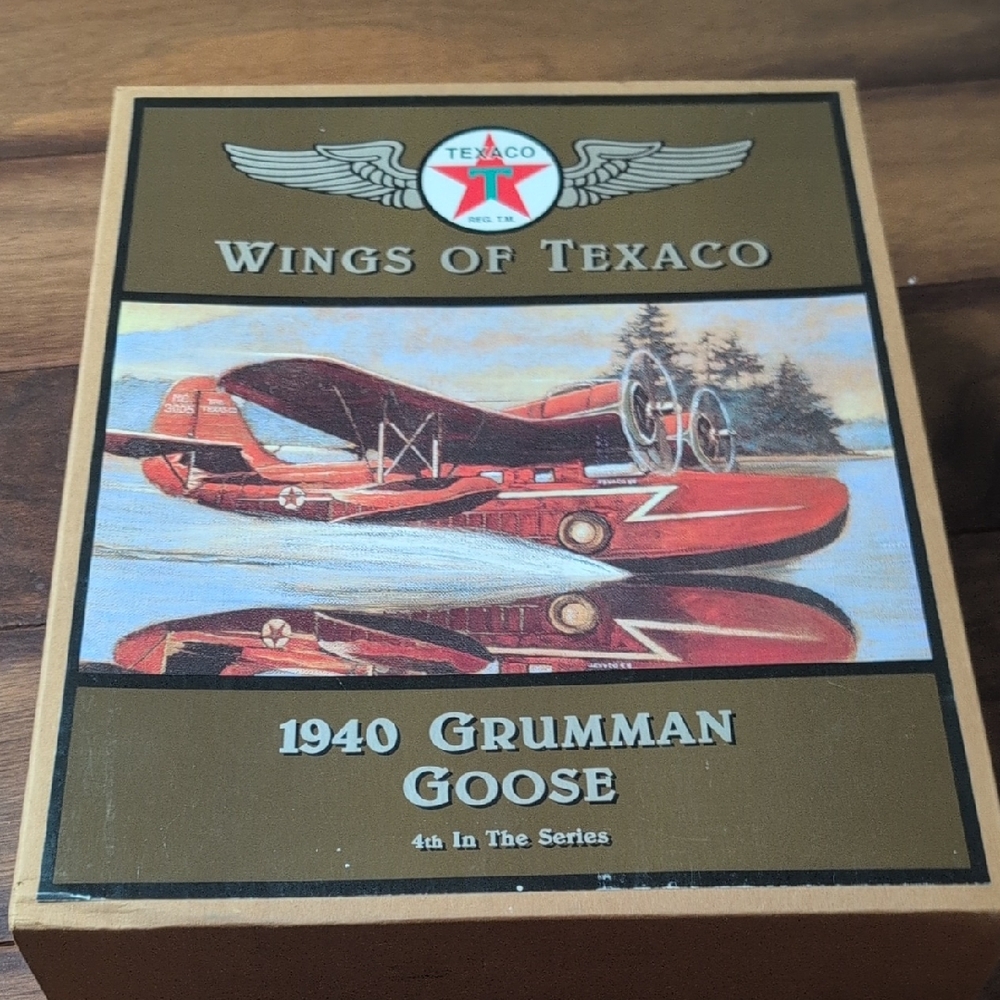 Texaco 'Wings of Texaco' 1940 Grumman Goose Collectible Box - Red